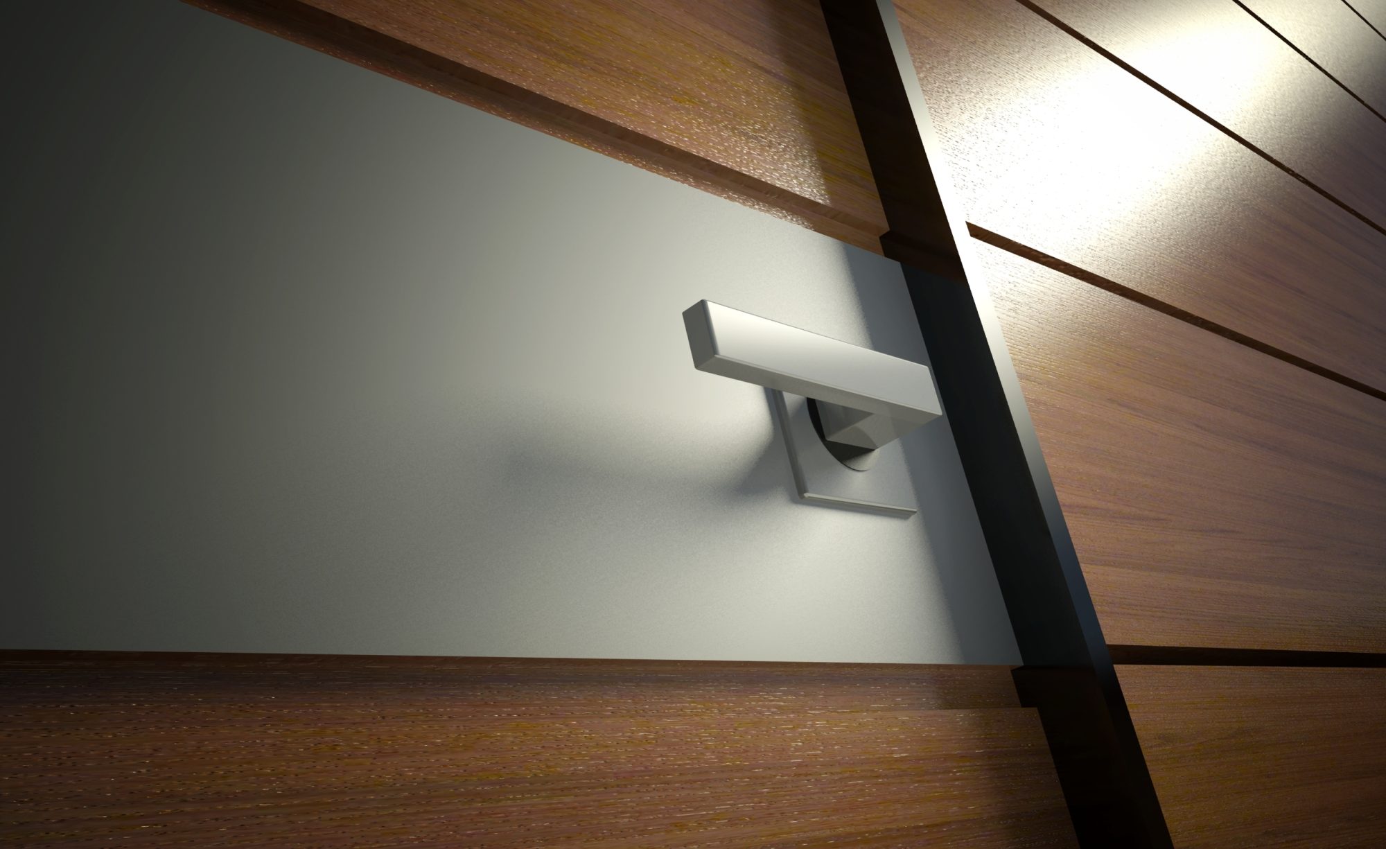 3d modern design door handle